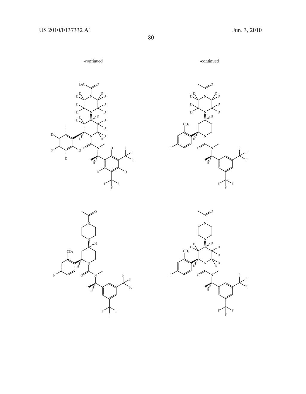 PIPERAZINE MODULATORS OF NK-1 RECEPTORS - diagram, schematic, and image 81