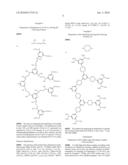 Visible light-absorbing complex, triazine-based dendritic polymer, and organic photovoltiac device diagram and image