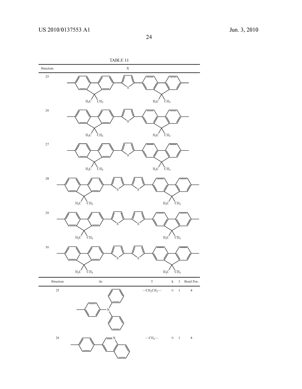 Novel thiophene-containing compound and thiophene-containing compound polymer, organic electroluminescent device, production method thereof, and image display medium - diagram, schematic, and image 34