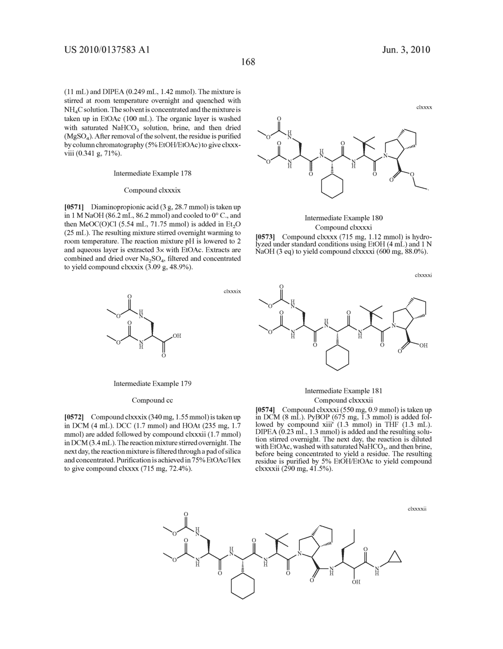 Peptidomimetic protease inhibitors - diagram, schematic, and image 183