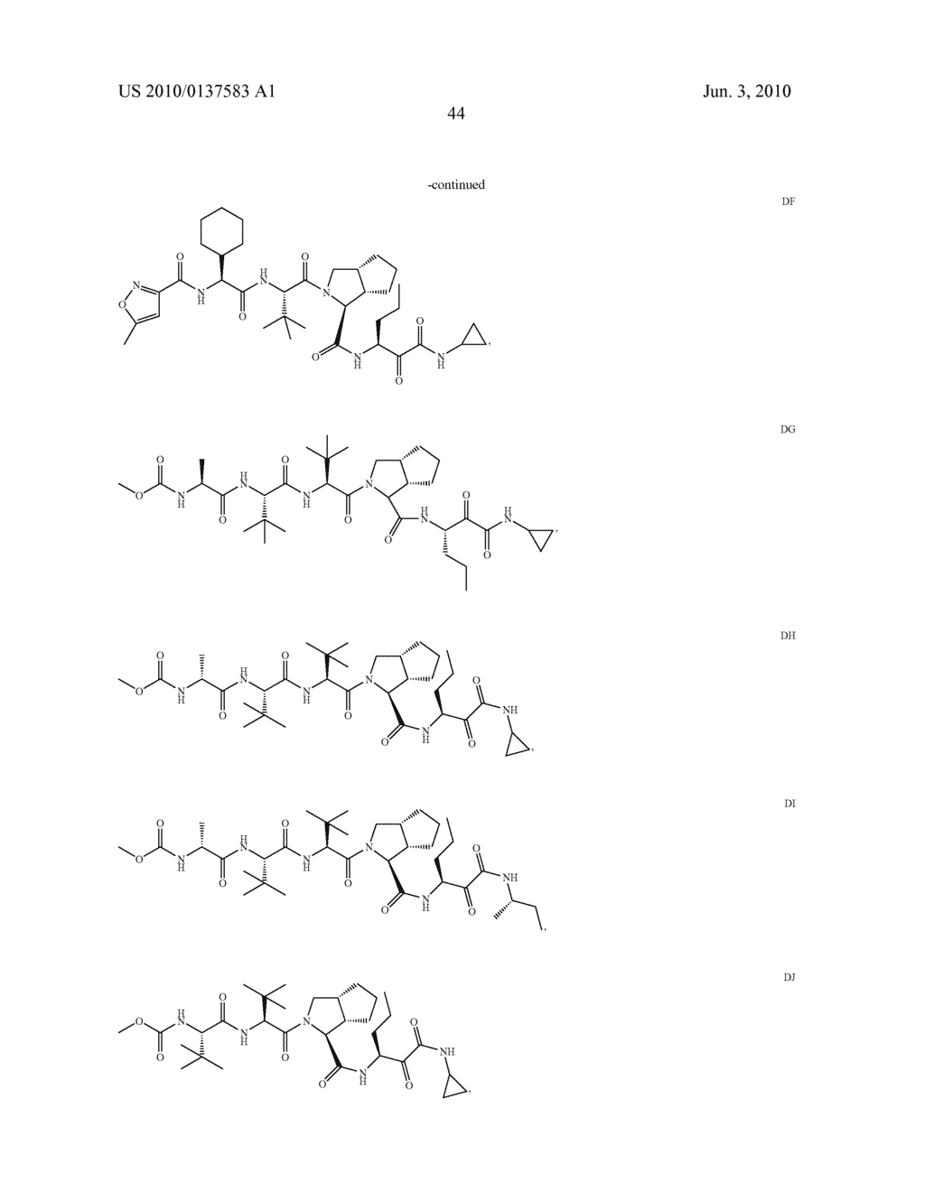 Peptidomimetic protease inhibitors - diagram, schematic, and image 59