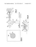 System for marking the locations of imaged tissue with respect to the surface of the tissue diagram and image