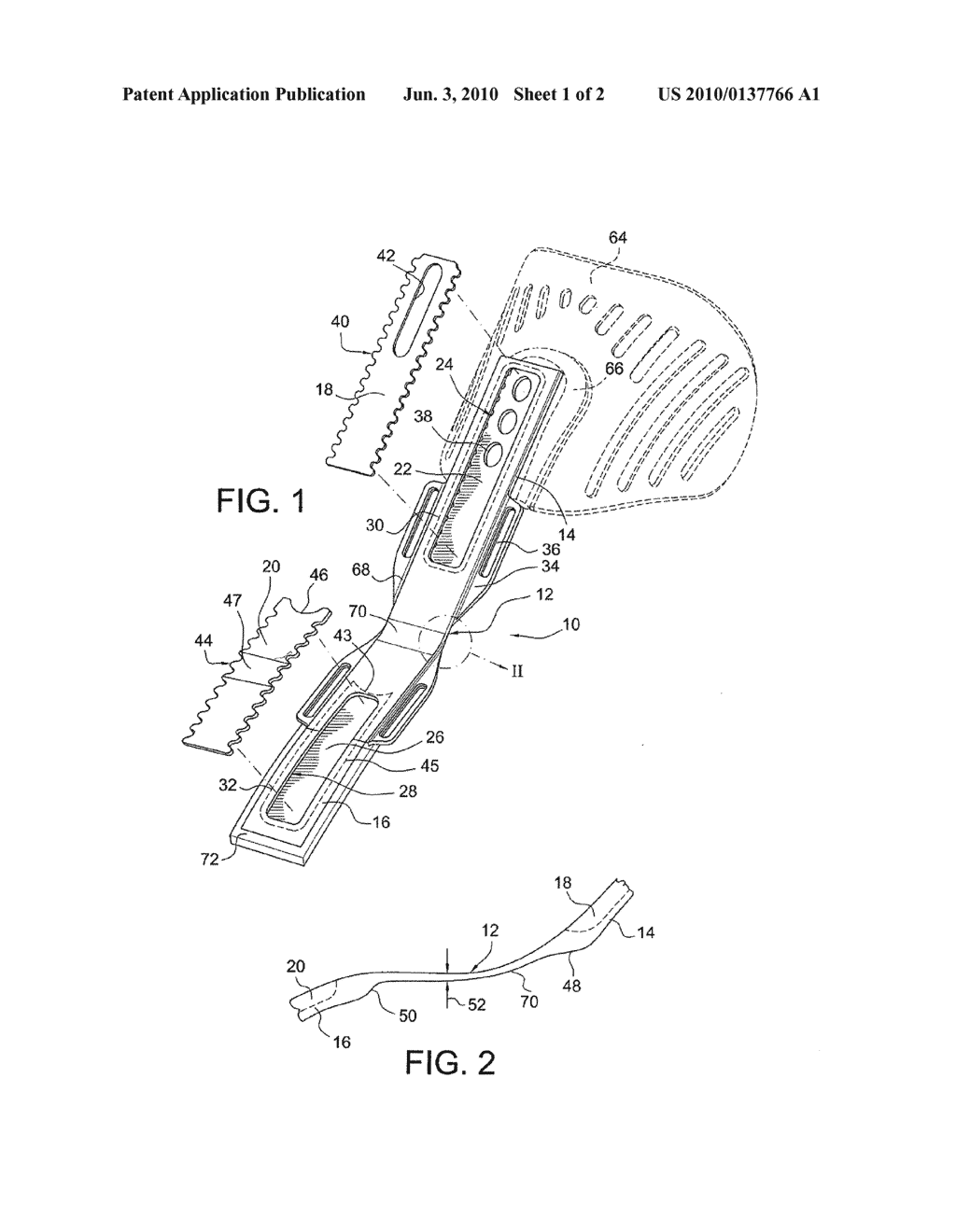 ORTHOPEDIC DEVICE HAVING HYBRID FRAME ELEMENTS - diagram, schematic, and image 02