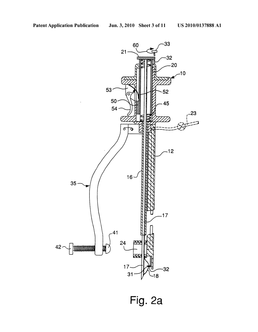 Surgical Instrument for Endoscopic Suturing of Deep Subcutaneous Tissue - diagram, schematic, and image 04