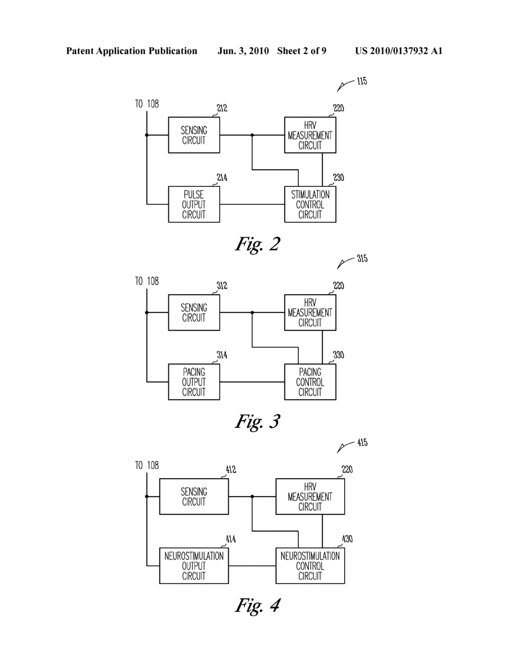 METHOD AND APPARATUS FOR OPTIMIZING ELECTRICAL STIMULATION PARAMETERS USING HEART RATE VARIABILITY - diagram, schematic, and image 03