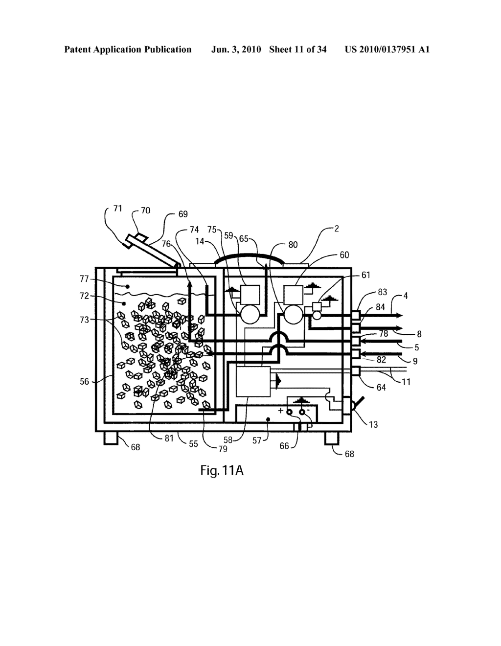 METHOD AND APPARATUS FOR REDUCING BODY TEMPERATURE OF A SUBJECT - diagram, schematic, and image 12