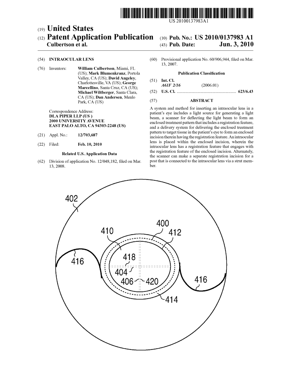 Intraocular Lens - diagram, schematic, and image 01