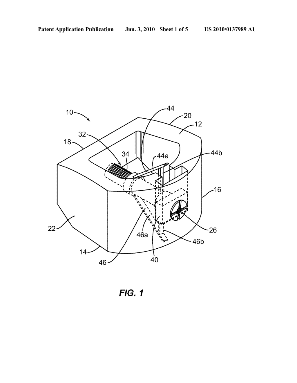 INTERVERTEBRAL IMPLANT WITH FIXATION MECHANISM - diagram, schematic, and image 02