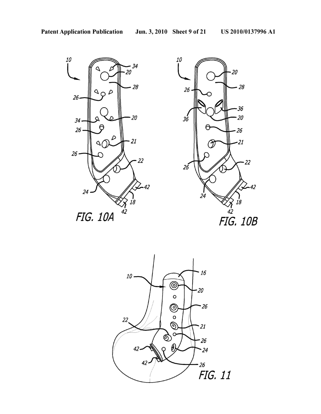 FEMORAL AND TIBIAL BASE COMPONENTS - diagram, schematic, and image 10