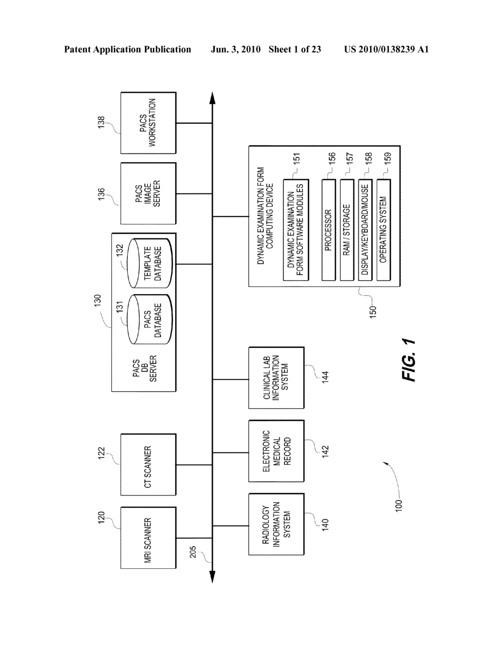 SYSTEM AND METHOD OF PROVIDING DYNAMIC AND CUSTOMIZABLE MEDICAL EXAMINATION FORMS - diagram, schematic, and image 02