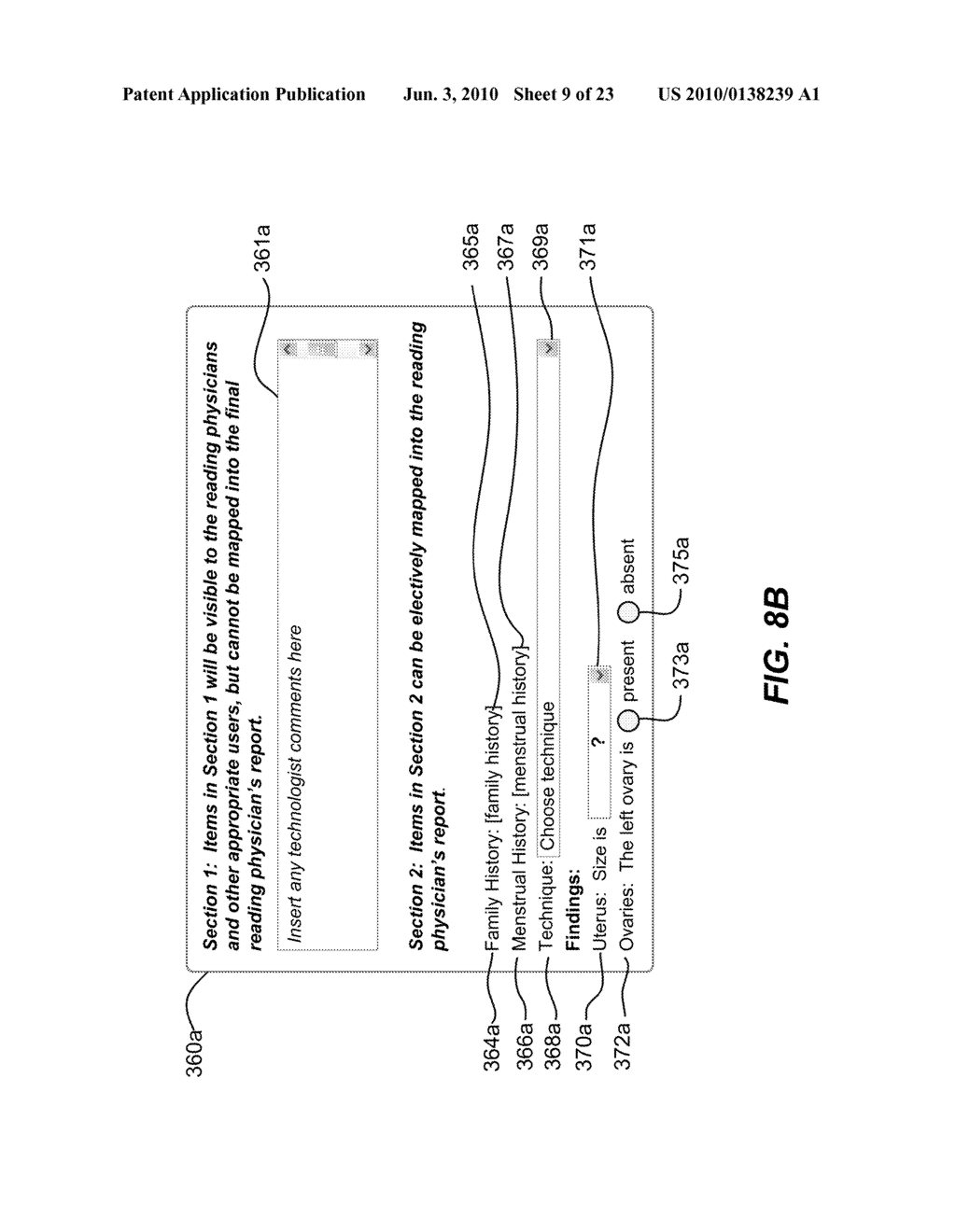 SYSTEM AND METHOD OF PROVIDING DYNAMIC AND CUSTOMIZABLE MEDICAL EXAMINATION FORMS - diagram, schematic, and image 10