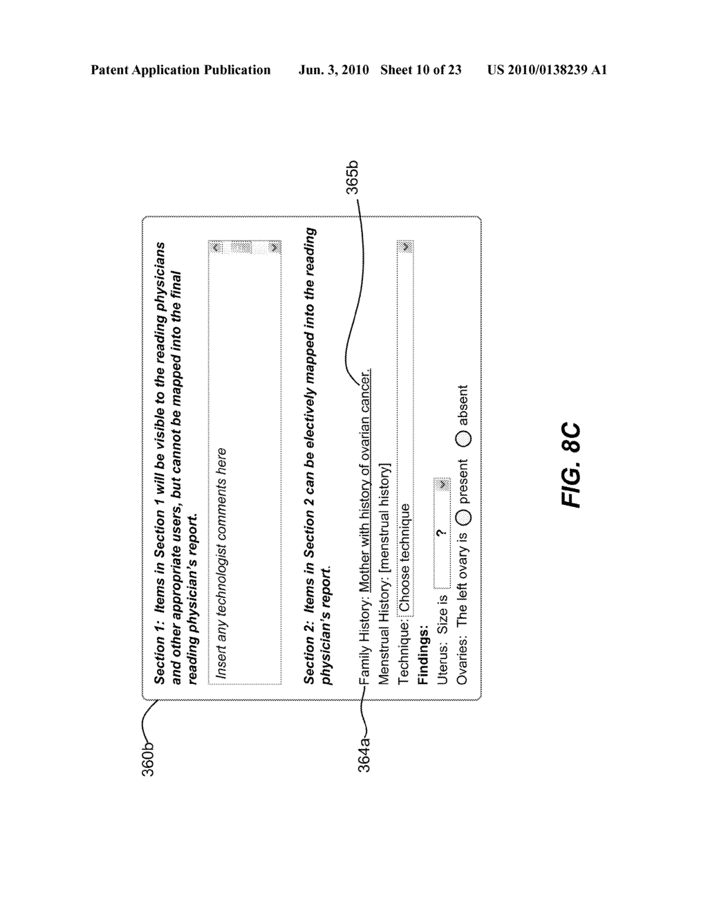 SYSTEM AND METHOD OF PROVIDING DYNAMIC AND CUSTOMIZABLE MEDICAL EXAMINATION FORMS - diagram, schematic, and image 11