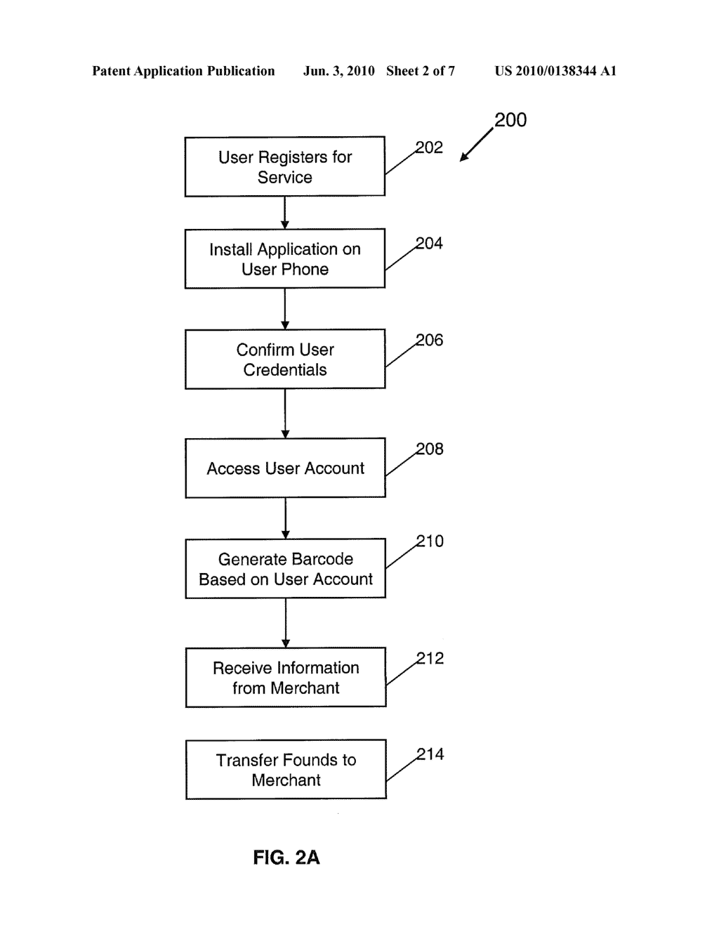 MOBILE BARCODE GENERATION AND PAYMENT - diagram, schematic, and image 03