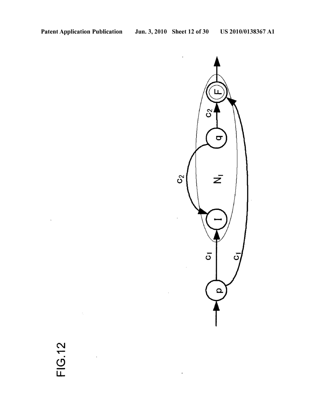 SYSTEM, METHOD, AND PROGRAM FOR GENERATING NON-DETERMINISTIC FINITE AUTOMATON NOT INCLUDING e-TRANSITION - diagram, schematic, and image 13