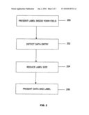 METHOD FOR IMPLEMENTING SMALL DEVICE AND TOUCH INTERFACE FORM FIELDS TO IMPROVE USABILITY AND DESIGN diagram and image