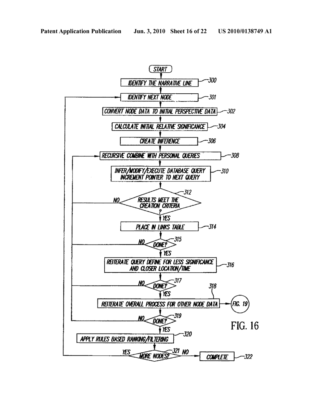 SYSTEM AND METHOD FOR GENERATING A WORK OF COMMUNICATION WITH SUPPLEMENTAL CONTEXT - diagram, schematic, and image 17