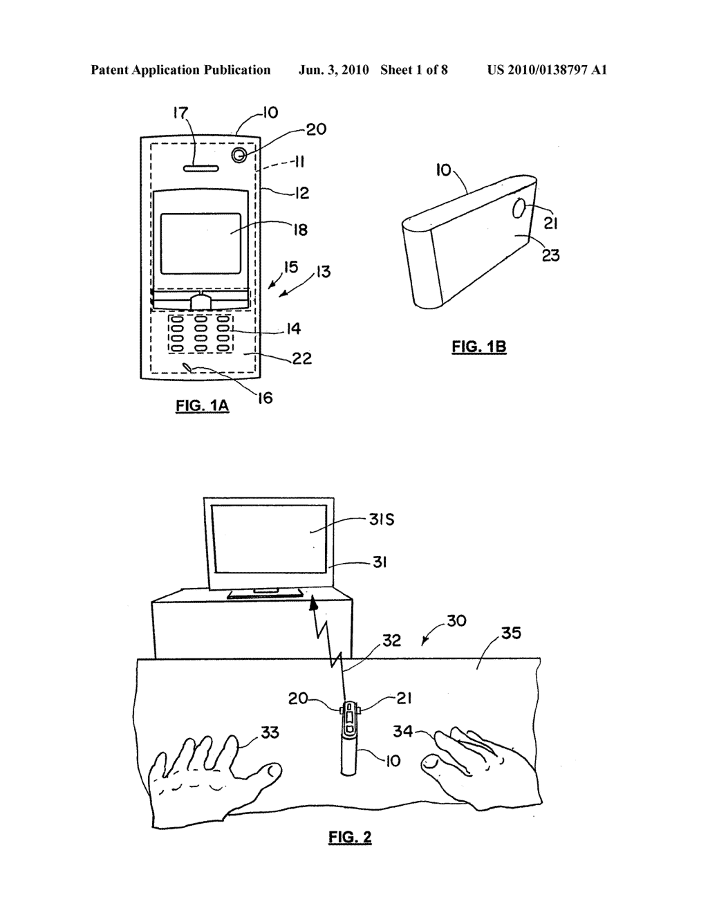 PORTABLE ELECTRONIC DEVICE WITH SPLIT VISION CONTENT SHARING CONTROL AND METHOD - diagram, schematic, and image 02