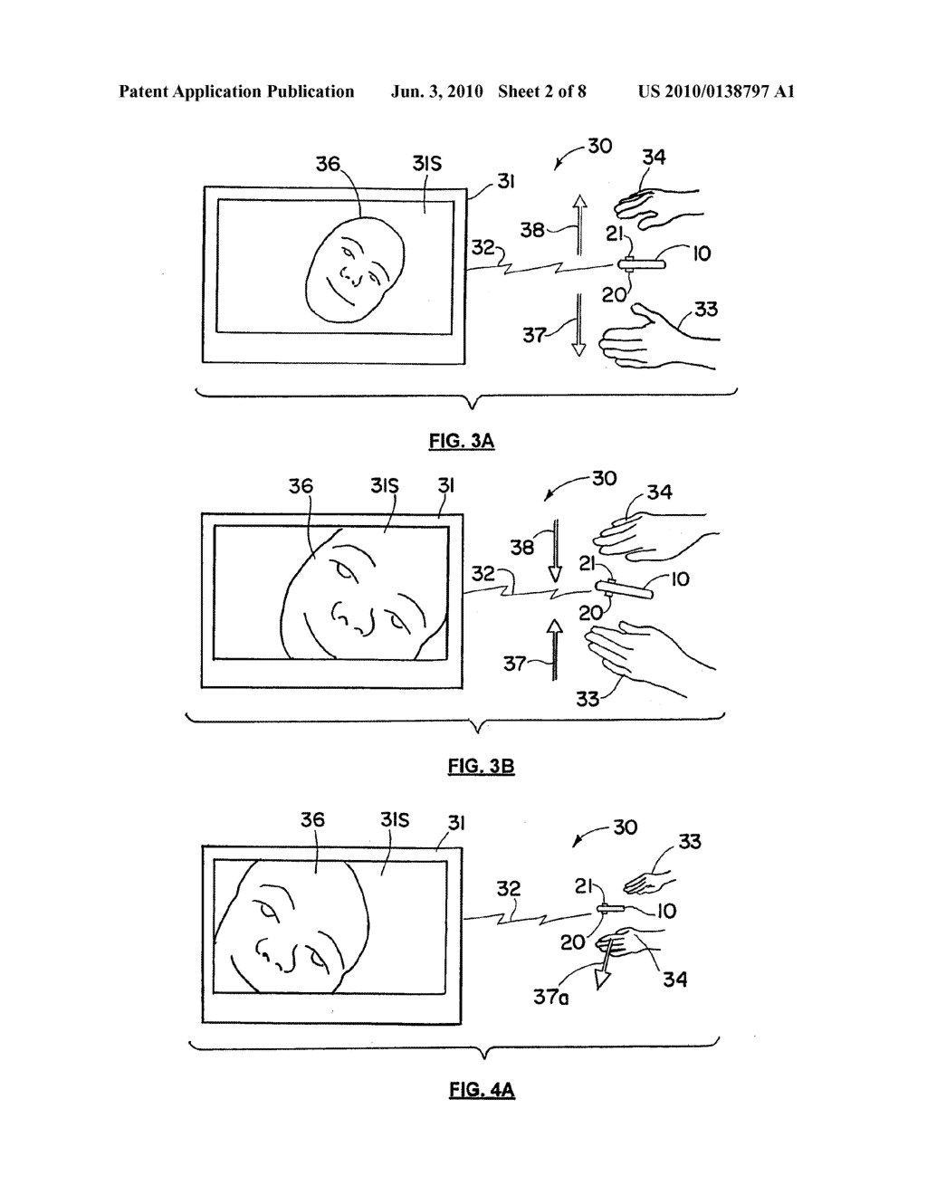 PORTABLE ELECTRONIC DEVICE WITH SPLIT VISION CONTENT SHARING CONTROL AND METHOD - diagram, schematic, and image 03