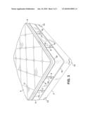 VISUAL REFERENCE UPHOLSTERY AND COMPONENT SCHEMES FOR MATTRESSES AND SLEEP SETS diagram and image