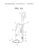 Vacuum cleaner for using in both upright form and canister form diagram and image