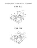 Vacuum cleaner for using in both upright form and canister form diagram and image