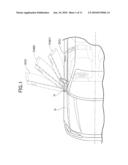 CHECKER-EQUIPPED DOOR HINGE DEVICE FOR VEHICLE diagram and image