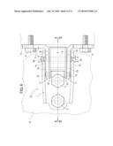 CHECKER-EQUIPPED DOOR HINGE DEVICE FOR VEHICLE diagram and image