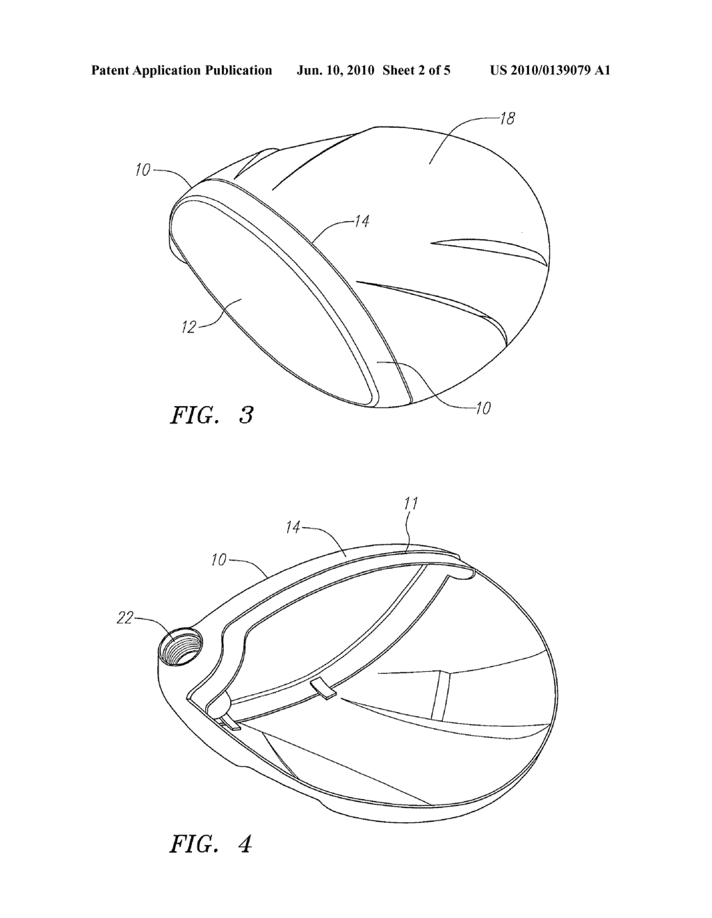 METHOD FOR FORMING A MULTIPLE MATERIAL GOLF CLUB HEAD - diagram, schematic, and image 03