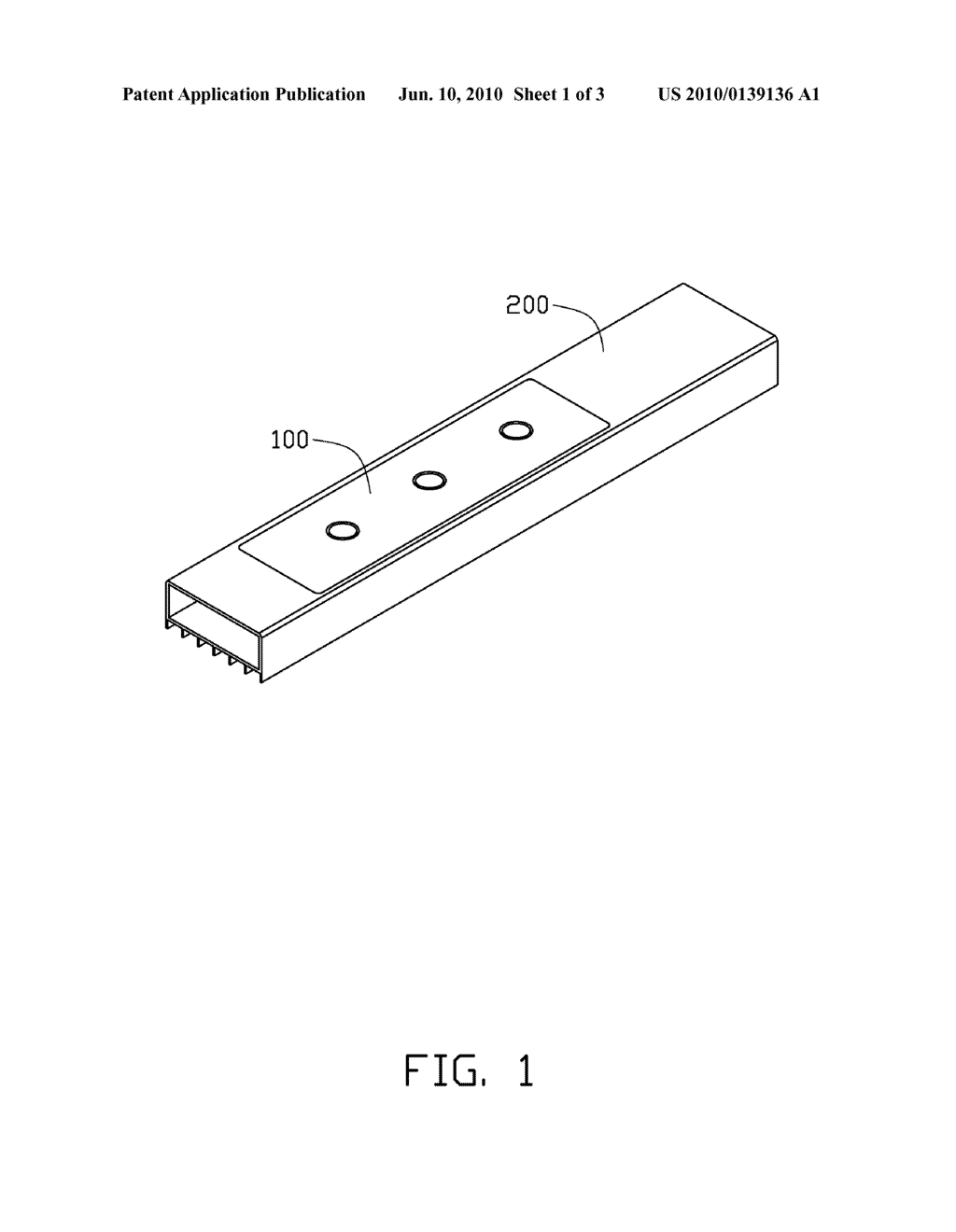 SIGNBOARD WITH AN LED LAMP - diagram, schematic, and image 02