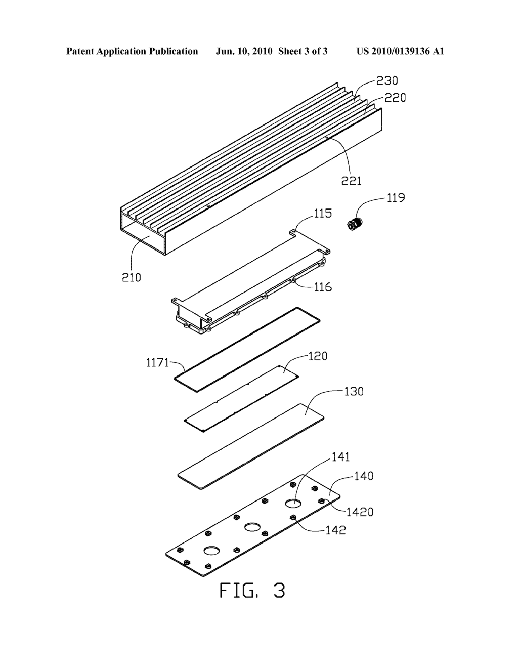 SIGNBOARD WITH AN LED LAMP - diagram, schematic, and image 04