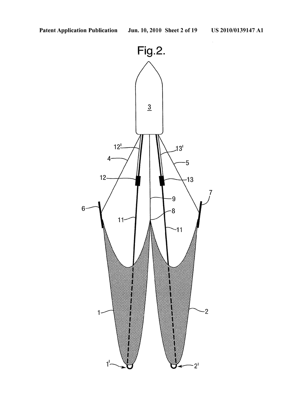 FLOATING TRAWL METHODS AND ARRANGEMENTS - diagram, schematic, and image 03