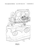 MOWER FRAME WITH COMPACT MOUNTING FOR DUAL HYDRAULIC PUMP/MOTOR ASSEMBLIES diagram and image