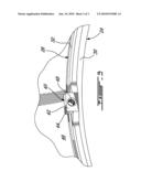 COMBUSTOR LINER WITH INTEGRATED ANTI-ROTATION AND REMOVAL FEATURE diagram and image