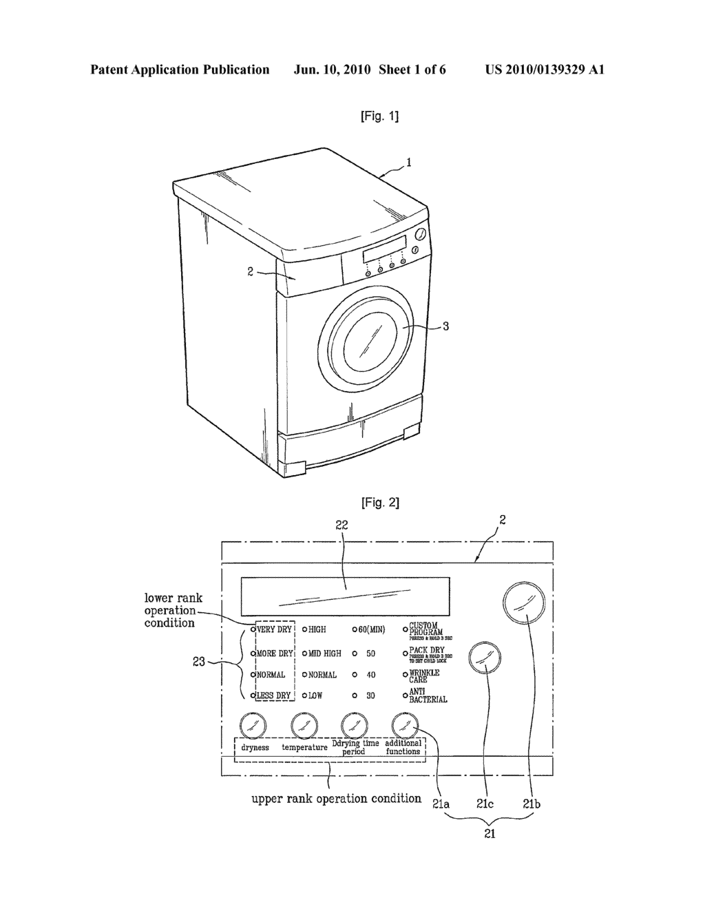 CONTROL PANEL ASSEMBLY FOR LAUNDRY DEVICE AND LAUNDRY DEVICE INCLUDING THE SAME - diagram, schematic, and image 02