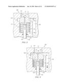 VARIABLE COMPRESSION RATIO PISTON WITH RATE-SENSITIVE RESPONSE diagram and image