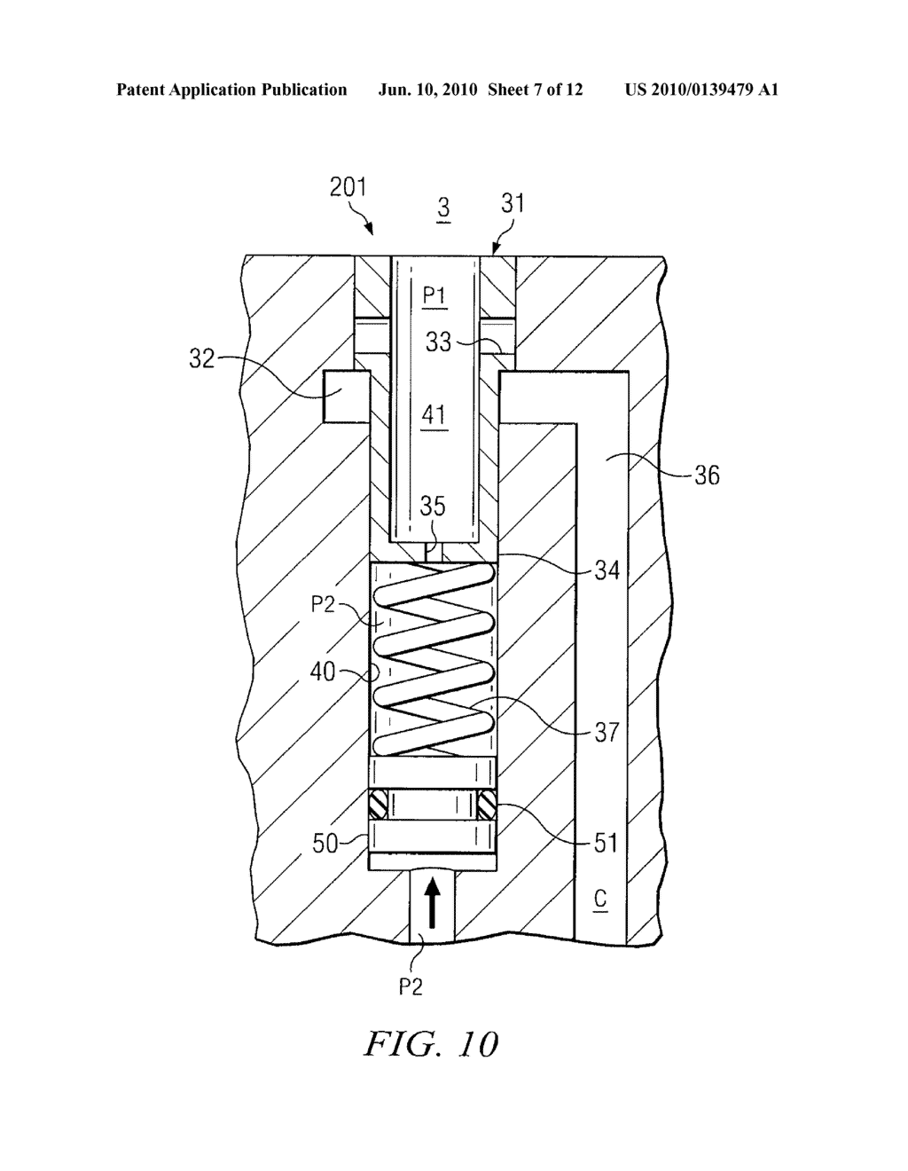 VARIABLE COMPRESSION RATIO PISTON WITH RATE-SENSITIVE RESPONSE - diagram, schematic, and image 08