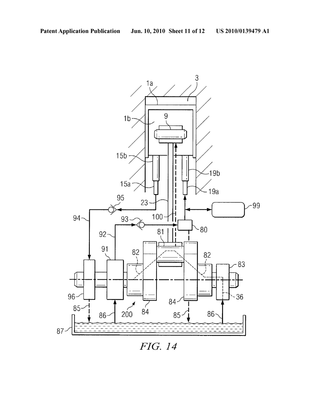 VARIABLE COMPRESSION RATIO PISTON WITH RATE-SENSITIVE RESPONSE - diagram, schematic, and image 12