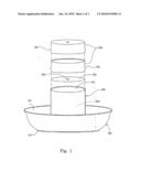 Cooking Pot for both Steaming and Boiling diagram and image