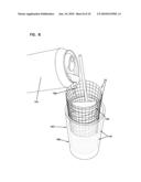 Root Beer Float Strainer and Method of Reducing Foam diagram and image