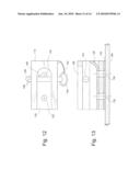 REMOVABLE BOAT WINDSHIELD AND METHOD FOR INSTALLING/REMOVING THE SAME diagram and image