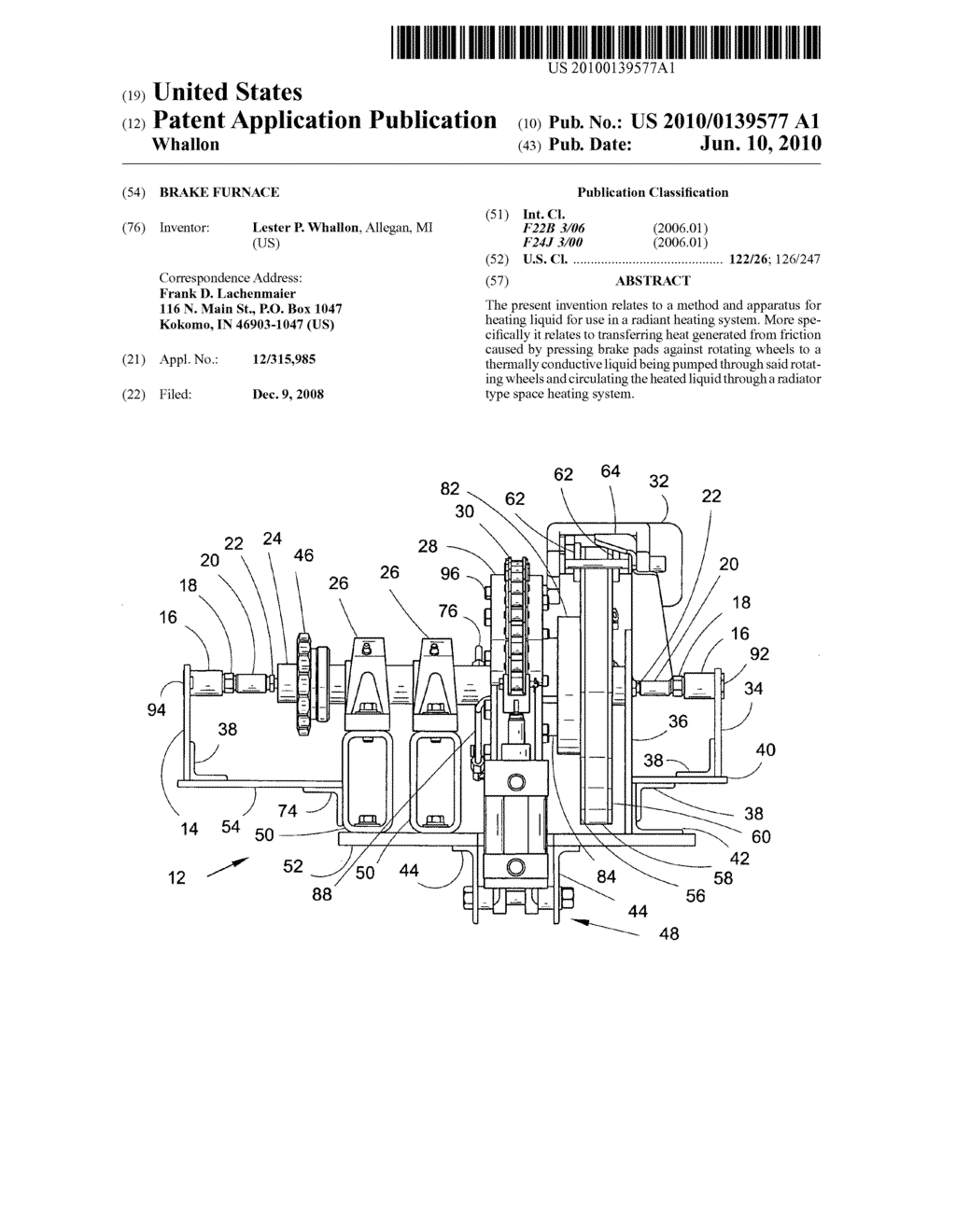 Brake furnace - diagram, schematic, and image 01