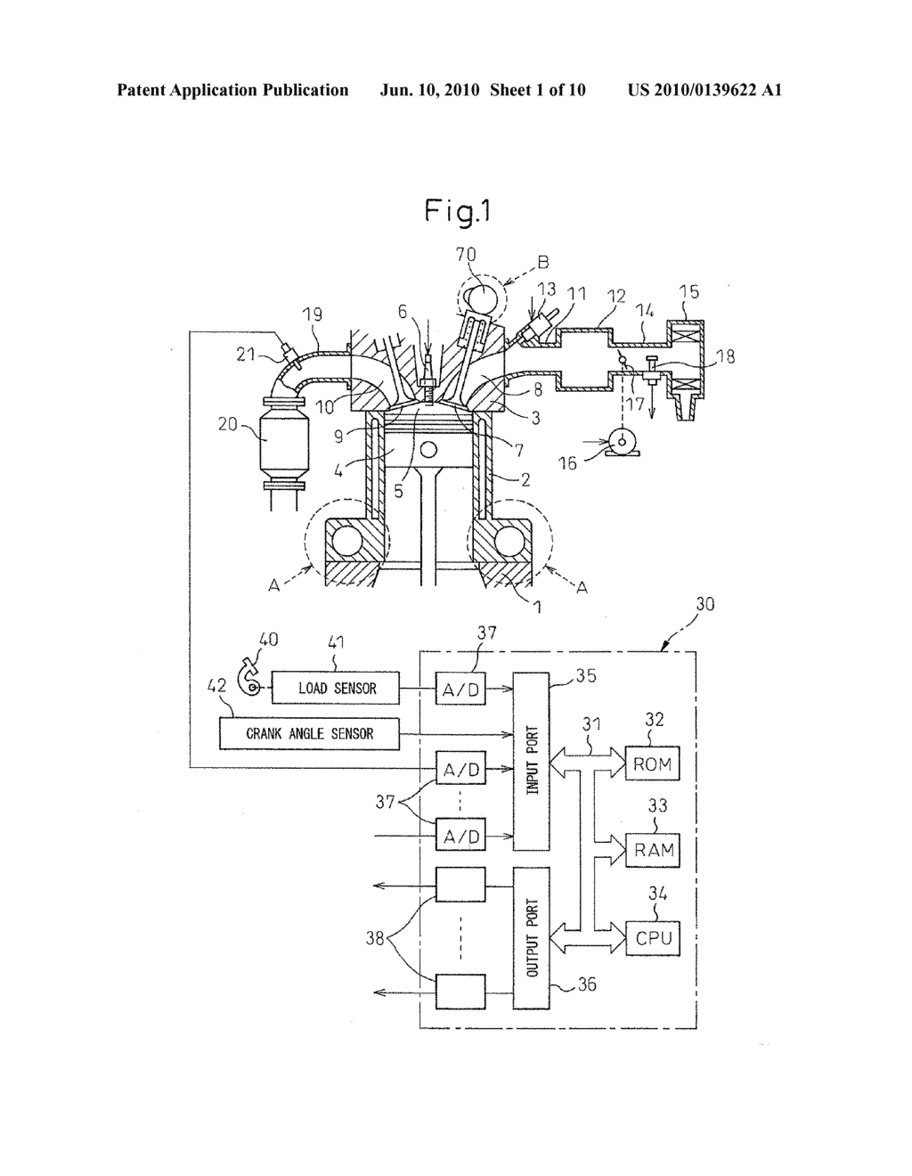 SPARK IGNITION TYPE INTERNAL COMBUSTION ENGINE - diagram, schematic, and image 02