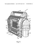 GAS-FIRED PORTABLE UNVENTED INFRARED HEATER diagram and image