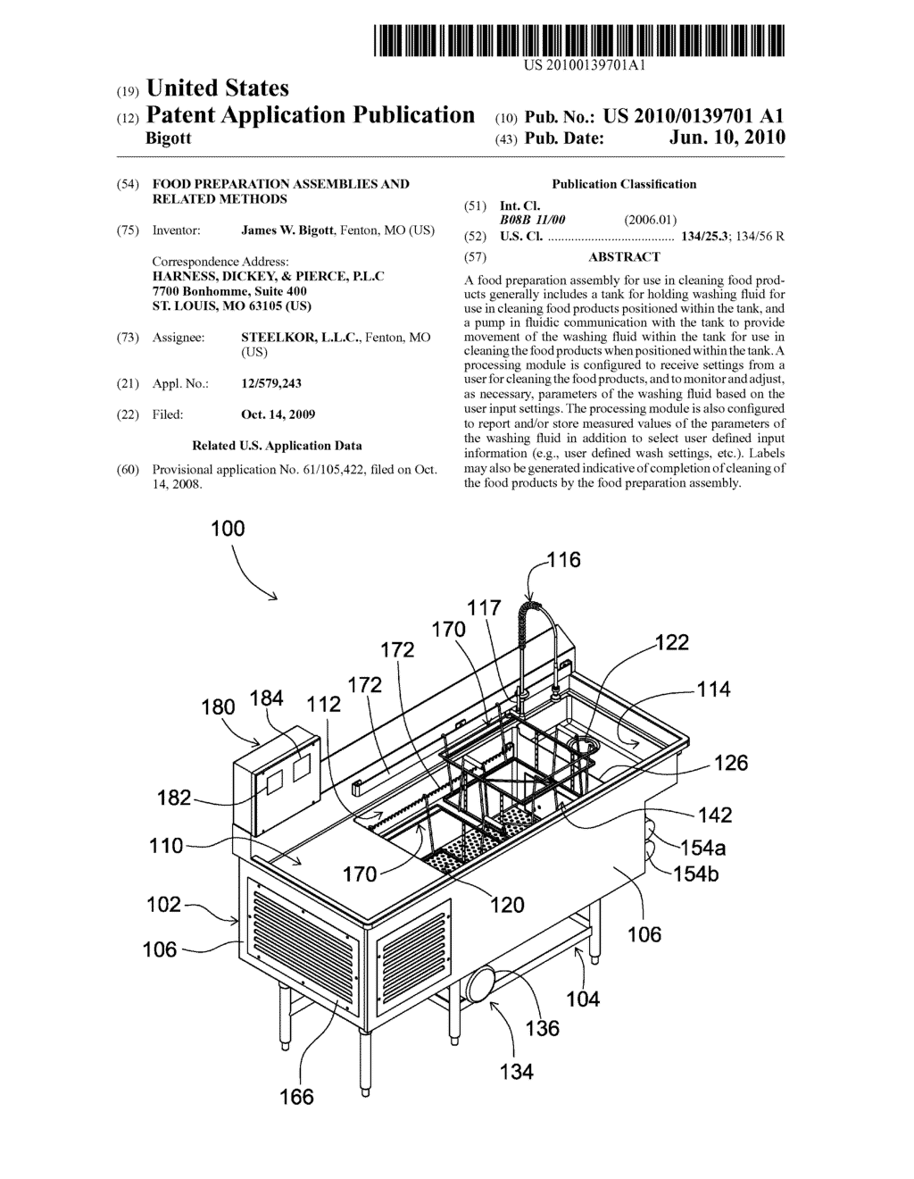 FOOD PREPARATION ASSEMBLIES AND RELATED METHODS - diagram, schematic, and image 01