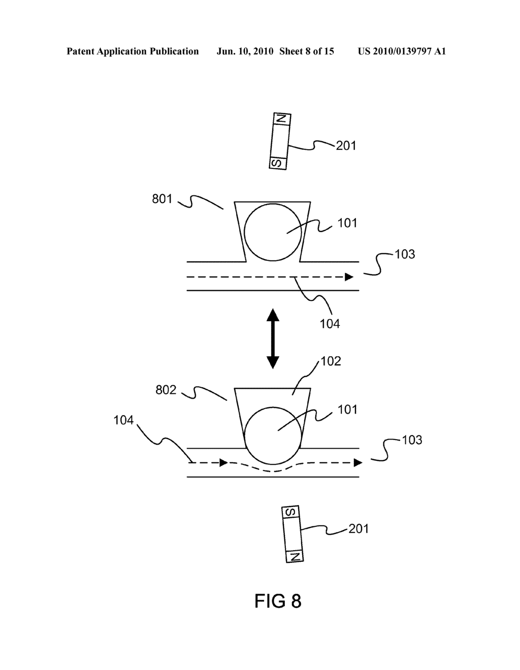 Magnetically actuated microfluidic mixers - diagram, schematic, and image 09