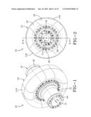 TIRE BUILDING CORE HANDLING MECHANISM AND METHOD diagram and image