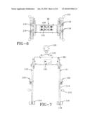 TIRE BUILDING CORE HANDLING MECHANISM AND METHOD diagram and image