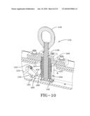 TIRE BUILDING CORE HANDLING MECHANISM AND METHOD diagram and image