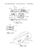 TIRE BUILDING CORE HANDLING MECHANISM AND METHOD diagram and image