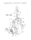 TIRE BUILDING CORE HANDLING MECHANISM AND METHOD diagram and image